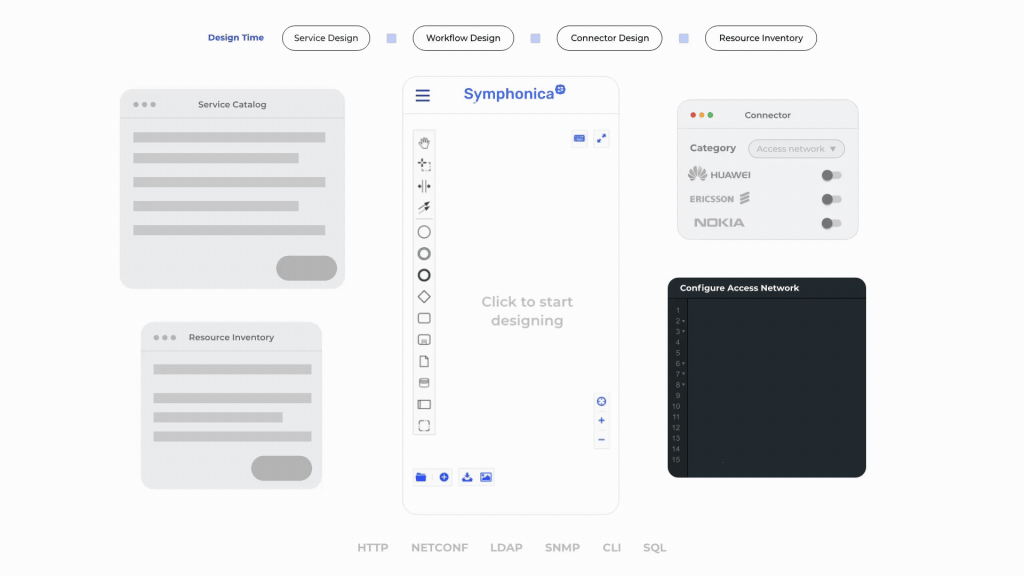 Symphonica Agentic No-Code OSS interface demo